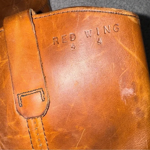 Red Wing Pecos 1155 Brown Leather Pull On Size 12 Men’s Boots - Picture 5 of 9